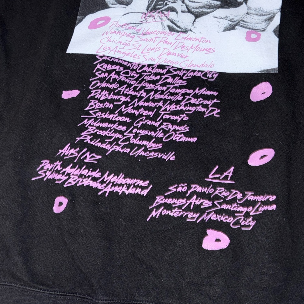 🎙️ 2019 SHAWN MENDES YCTMYA THE TOUR CONCERT BLACK LONG SLEEVE PULLOVER HOODIE - Picture 9 of 12